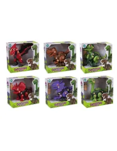 Dinosaurios Con Herramienta Para Montaje Modelos Surtidos...
