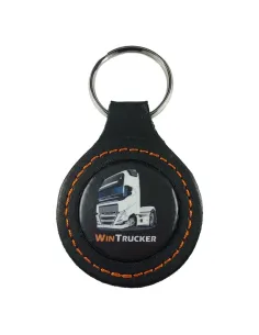 Llavero Piel Wintrucker Tipo Volvo21 Blanco