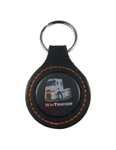 Llavero Piel Wintrucker Tipo Renault21 Gris