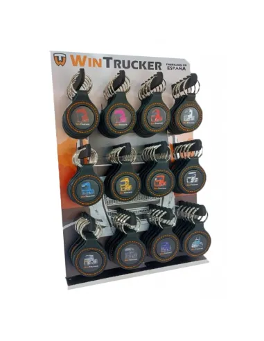 Llavero Piel Wintrucker Tipo Ford21 Azul