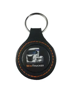 Llavero Piel Wintrucker  Tipo Pegaso75A Blanco