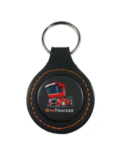 Llavero Piel Wintrucker Tipo Renault20 Rojo