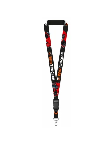 Lanyard Wintrucker  Tipo Volvo21 Rojo