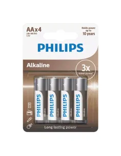 Pila Alkalina Philips Lr6 Gama Eco (Blister 4 Unidades)