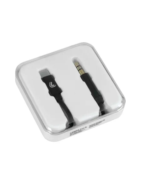 Cable Linea Essential Tipo C - Auxiliar 100 Cm Negro