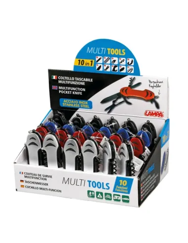 Navaja Suiza Multiusos De Bolsillo 10 En 1...