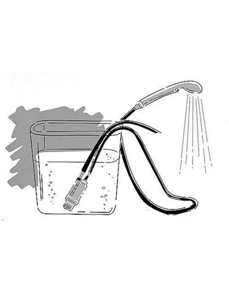 Ducha Faseba Portatil  12V