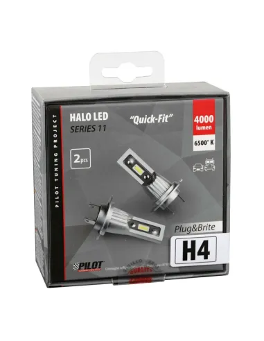 Lampara Halo Led Serie 11 Quick-Fit H4 15W (2...