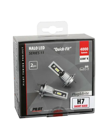 Lampara Halo Led Serie 11 Quick-Fit H7 15W (2 Unidades)