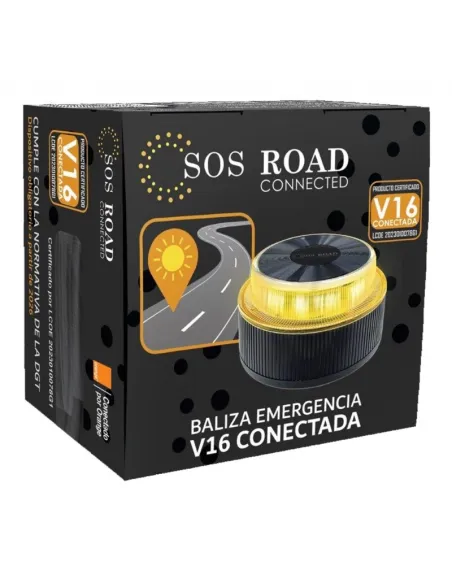 Baliza De Emergencia Conectada Y Geolocalizada Sos Road Connected
