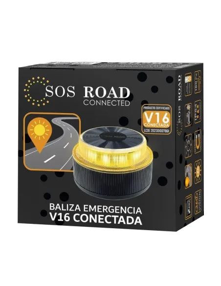 Baliza De Emergencia Conectada Y Geolocalizada Sos Road Connected