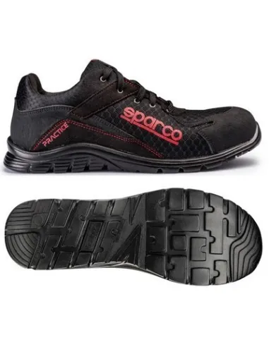 ZAPATILLAS SPARCO PRACTICE NIGEL TALLA 39 NEGRO S1P SRC