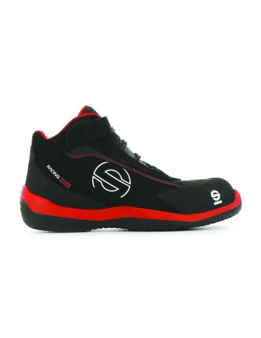 ZAPATILLAS SPARCO RACING EVO LOSAIL BRUCE TALLA 39 NEGRO/ROJO S3 SRC