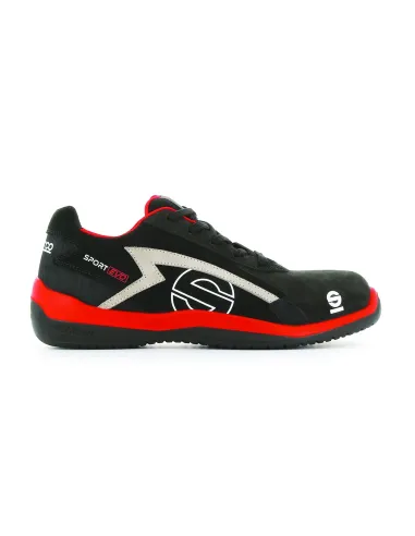 ZAPATILLAS SPARCO SPORT EVO DONINGTON TALLA 39 NEGRO/ROJO