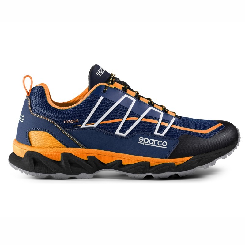 BOTINES SPARCO TORQUE CHARADE TALLA 42 AZUL/NARANJA