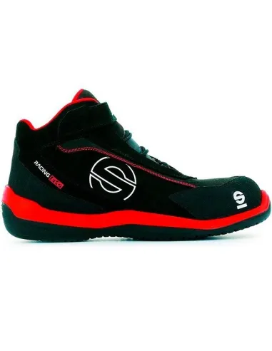 ZAPATILLAS SPARCO RACING EVO LOSAIL BRUCE TALLA 47 NEGRO/ROJO S3 SRC