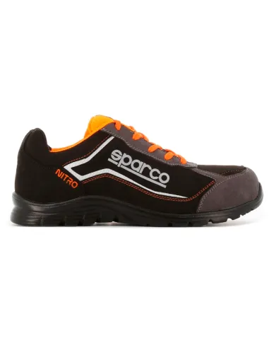 ZAPATILLAS SPARCO NITRO DIDIER TALLA 36 NEGRO/GRIS S3 SRC