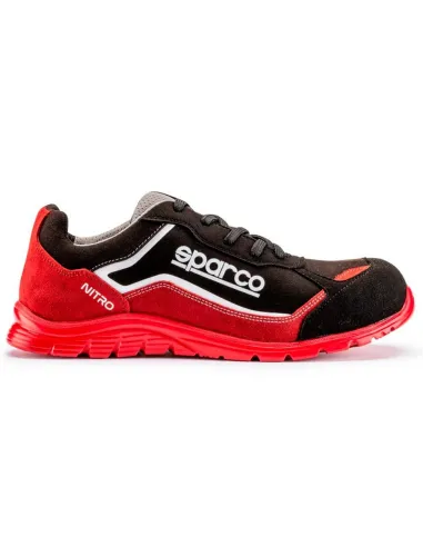 ZAPATILLAS SPARCO NITRO MARCUS TALLA 36 ROJA/NEGRA S3 SRC