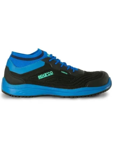 ZAPATILLAS SPARCO LEGEND WING TALLA 38 NEGRA/AZUL S1P ESD SRC