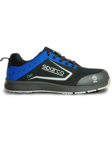 ZAPATILLAS SPARCO CUP RICARD TALLA 35 NEGRA/AZUL S1P SRC