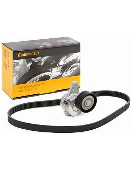 Correa auxiliar Poly-V Continental 6PK1026K1 6 canales 1026 mm