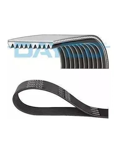 Correa poli-V Dayco 10PK1400HD 10 canales 1400 mm