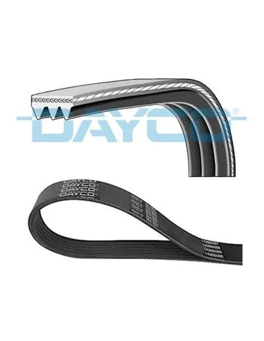 Correa poli-V Dayco 3PK576EE 3 canales 576 mm