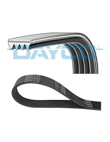 Correa poli-V Dayco 4PK1155S 4 canales 1155 mm