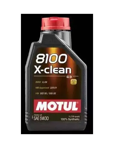 Aceite Motul 8100 X-Clean C3 5W30 102785