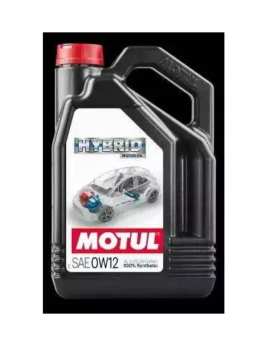 Aceite Motul Hybrid 0W12 4 L. 107152