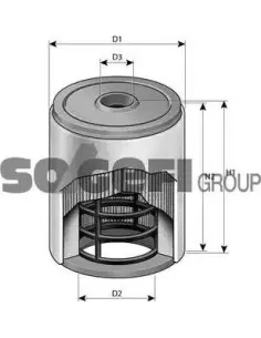 A1413 Filtro de aire Purflux en Oferta