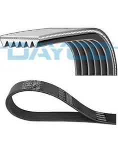 Correa poli-V Dayco 6PK1420HD 6 canales 1420 mm