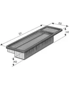 A1455 Filtro de aire Purflux en Oferta