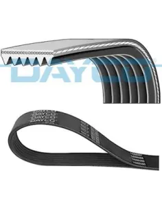 Correa poli-V Dayco 6PK2063S 6 canales 2063 mm