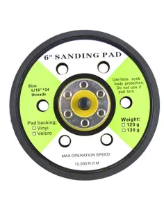 12009 Disco De 6 Agujeros Para Lijadoras JBM