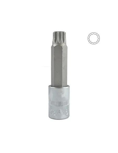 Vasos de Punta 1/2” Xzn Inviolable JBM 12030 CrV 1 PCS