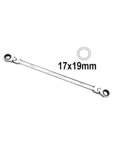 13452 Llave Articulada Trinquete  17X19Mm JBM