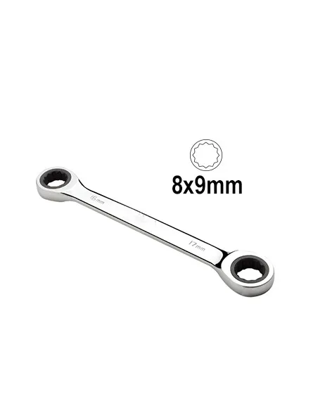 13485 Llave Con Trinquete 8X9Mm Acabado Brillante JBM