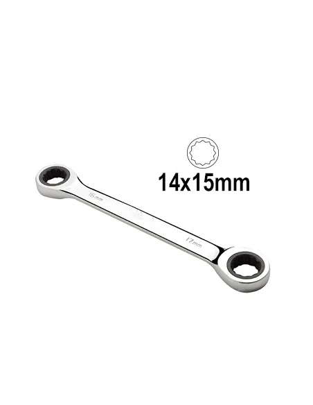 13488 Llave Con Trinquete 14X15Mm Acabado Brillante JBM