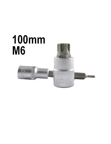 13504 Punta De 1/2"  Doce Cantos M6 100Mm JBM