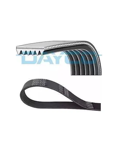 Correa poli-V Dayco 6PK950 6 canales 950 mm