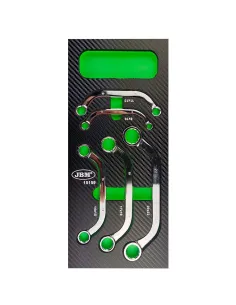 15159 MóDulo Eva Fibra De Carbono De 5 Llaves Tipo "C" -...