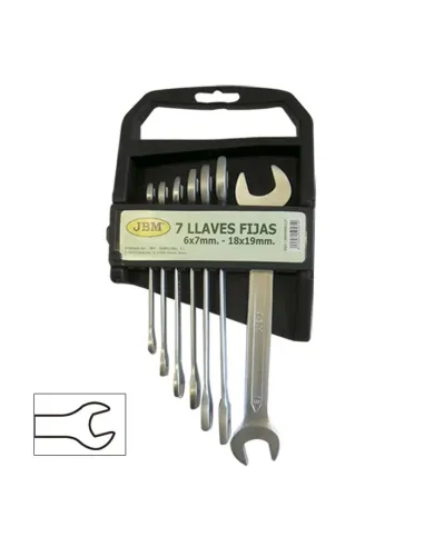 50561 Kit De 7 Llaves Fijas JBM