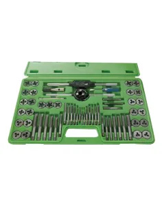 50793 Estuche Métrico Con 60 Piezas De Machos Y Terrajas....