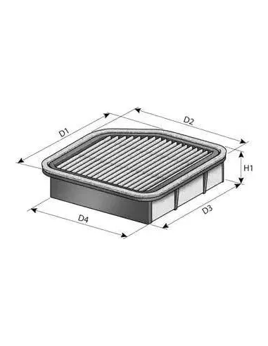 A1507 Filtro de aire Purflux en Oferta