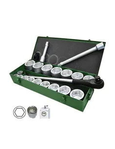 51616 Estuche Metálico Con 22 Piezas De Auto De 1" En...