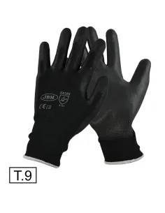 51642n Guantes Con La Palma Reforzada De Poliuretano T.9...