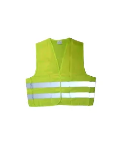 51817 Chaleco Amarillo Con Banda Reflectante Marcada...