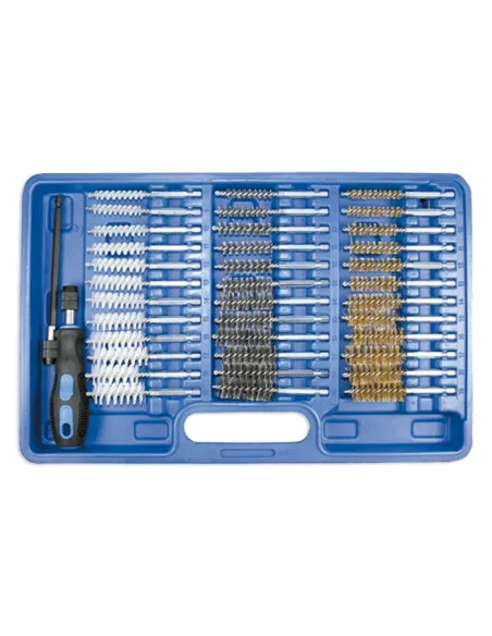 51989 Estuche 38 Cepillos Metálicos / Plásticos JBM