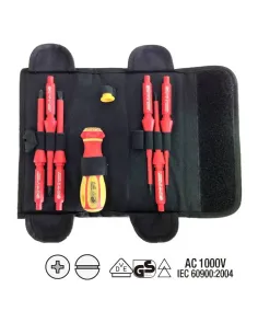 52009 Conjunto De Puntas Y Destornillador Eléctricamente...